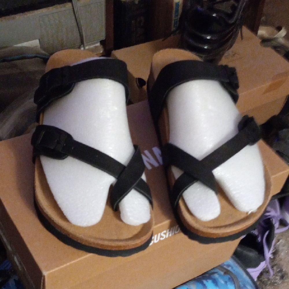 Women's Black Sandals